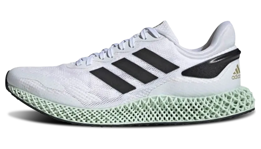 Adidas 4D Runner 1.0 ‘Footwear White’ Footwear White/Core Black/Gold Metallic (EG6264)