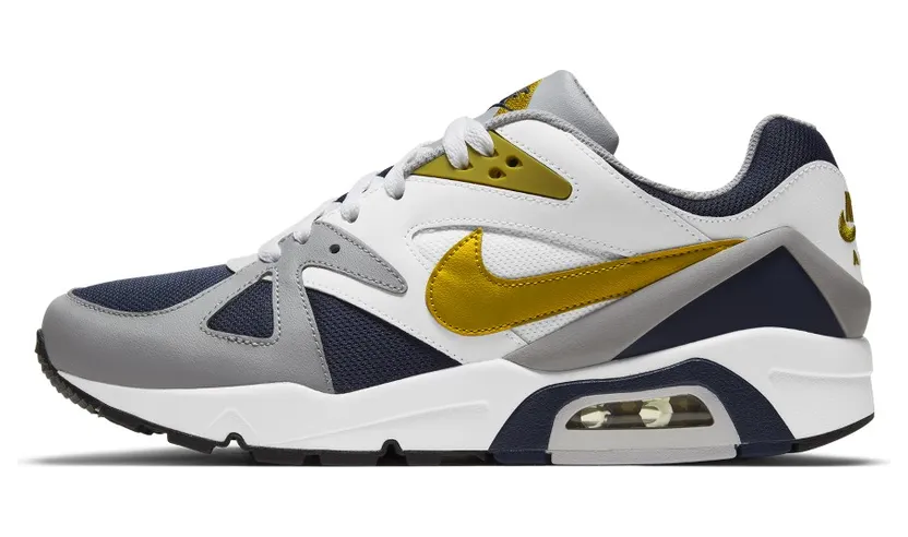 Nike Air Structure Triax 91 White Navy Citron (DB1549-400)