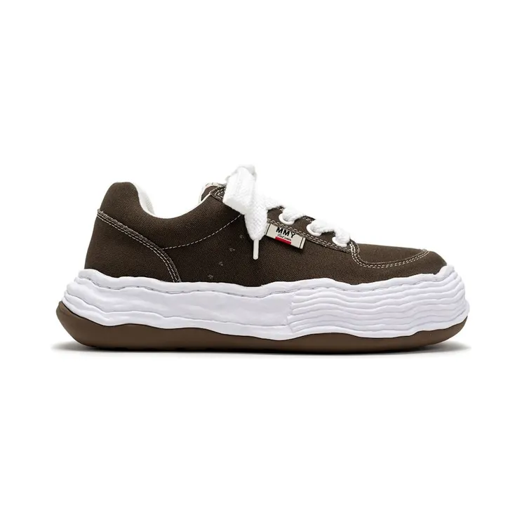 Maison Mihara Yasuhiro Oliver OG Sole Canvas Low Khaki (A15FW704-KHA)