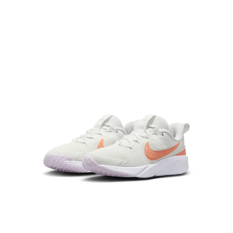 Nike Star Runner 4 Summit White Black Apricot Agate (DX7614-104)