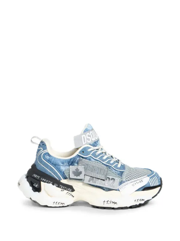 DSQUARED2 Faster sneakers – Blue (SNW046123809083)