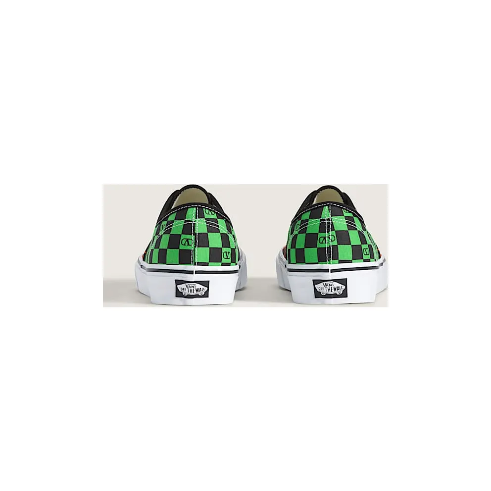 Vans Authentic Valentino Garavani Checkerboard Tropical Leaves (VN000Z9AN5B)