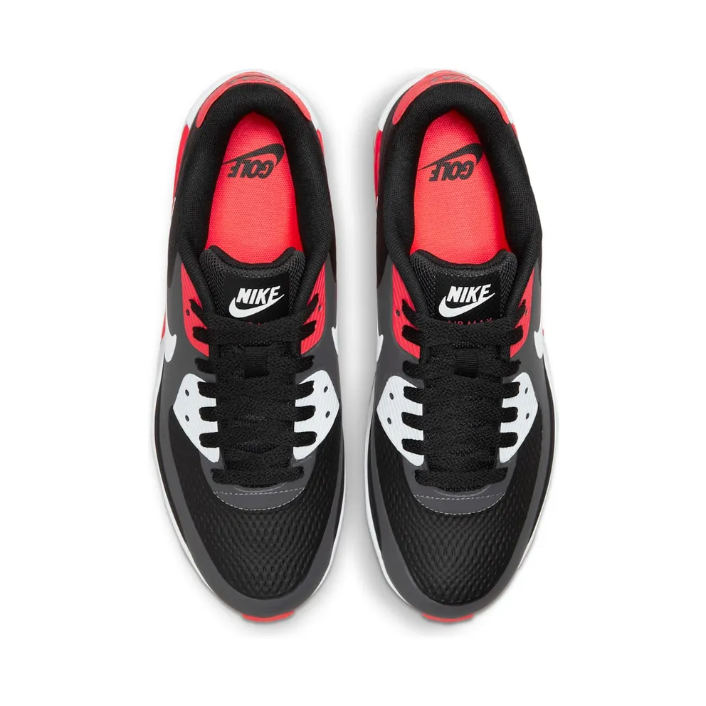 Nike Air Max 90 Golf “Iron Grey Infra Red 23” (CU9978-010)
