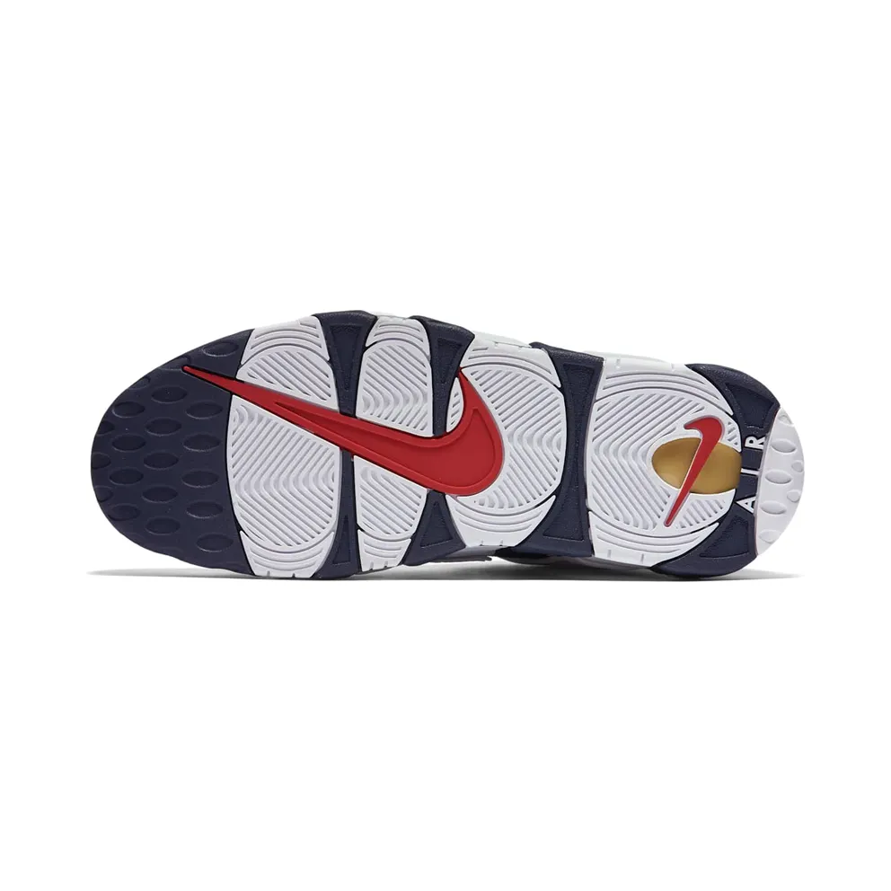 Nike Air More Uptempo Olympic (2020) White/Metallic Gold-University Red-Midnight Navy (414962-104)
