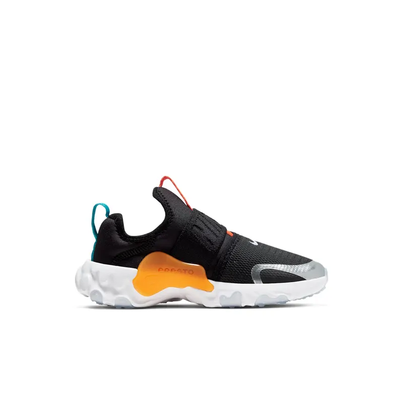 Nike RT Presto Extreme Black Laser Orange (PS) Black/Black/Laser Orange (CD6885-004)