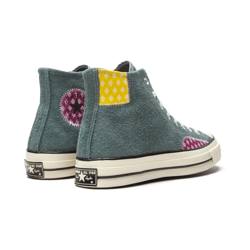 Converse Chuck Taylor 70 Hi Twisted Prep Faded Spruce Amarillo (2020) (166853C)
