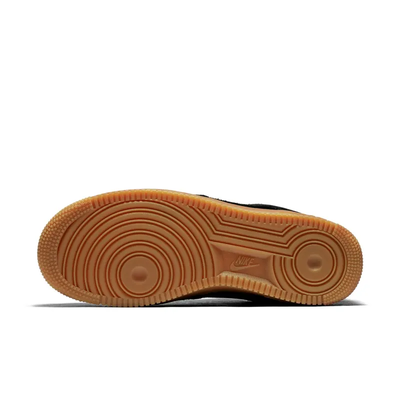 Nike Air Force 1 Low Black Gum (W) Black/Black-Gum Medium Brown (AA0287-002)
