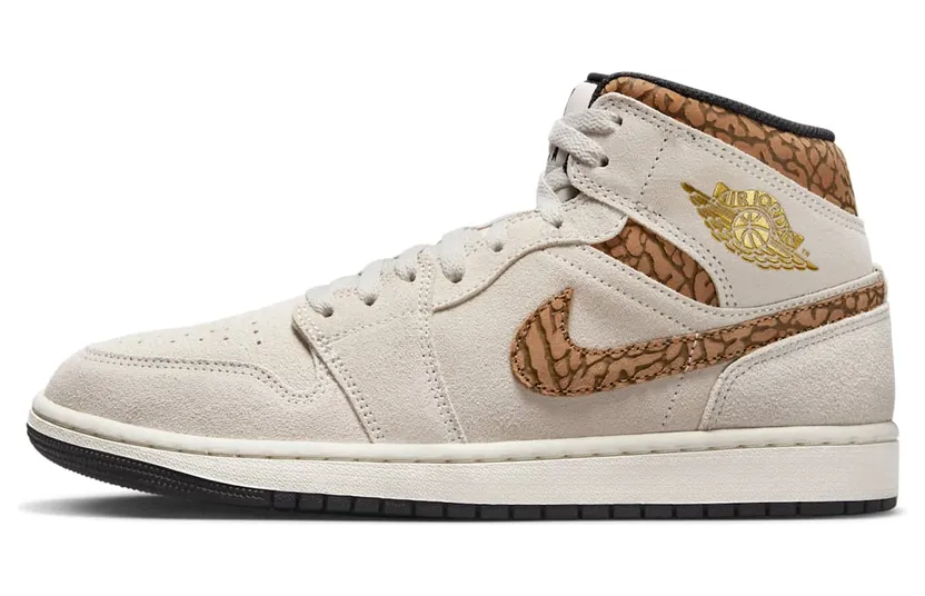 Jordan 1 Mid SE “Brown Elephant” (DZ4129-102)