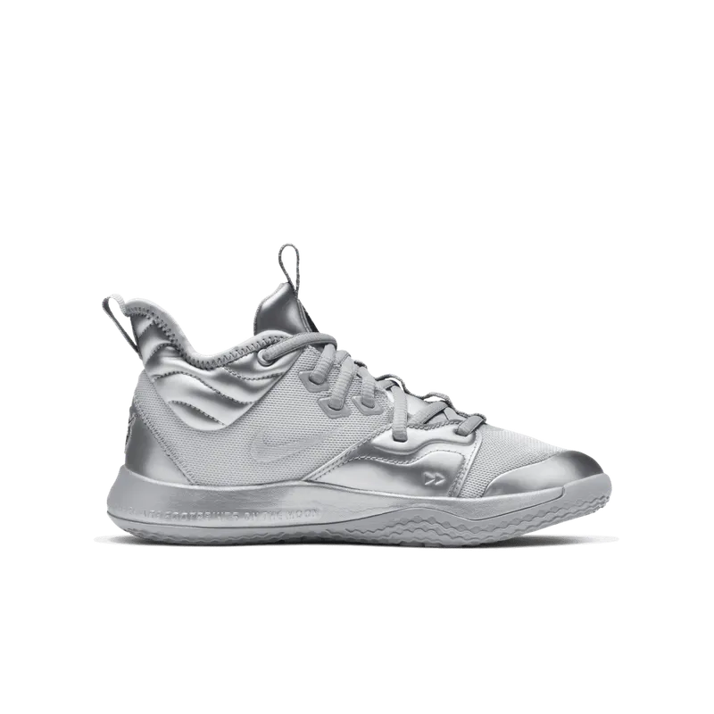 Nike PG 3 NASA 50th (GS) Reflect Silver/Reflect Silver (CI8973-001)