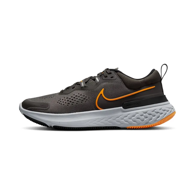 Nike React Miler 2 (straat) Brown “Medium Ash / Black / Wolf Grey / Kumquat” (CW7121-200)