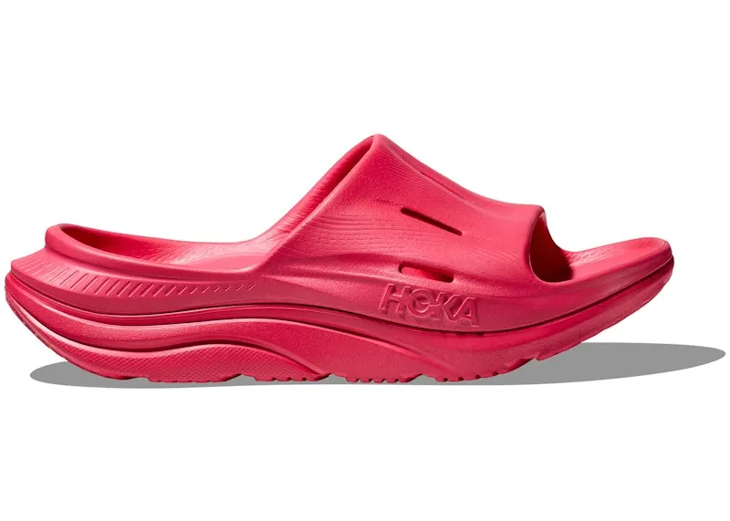 Hoka One Ora Recovery Slide 3 Raspberry (1135061-RRSP)