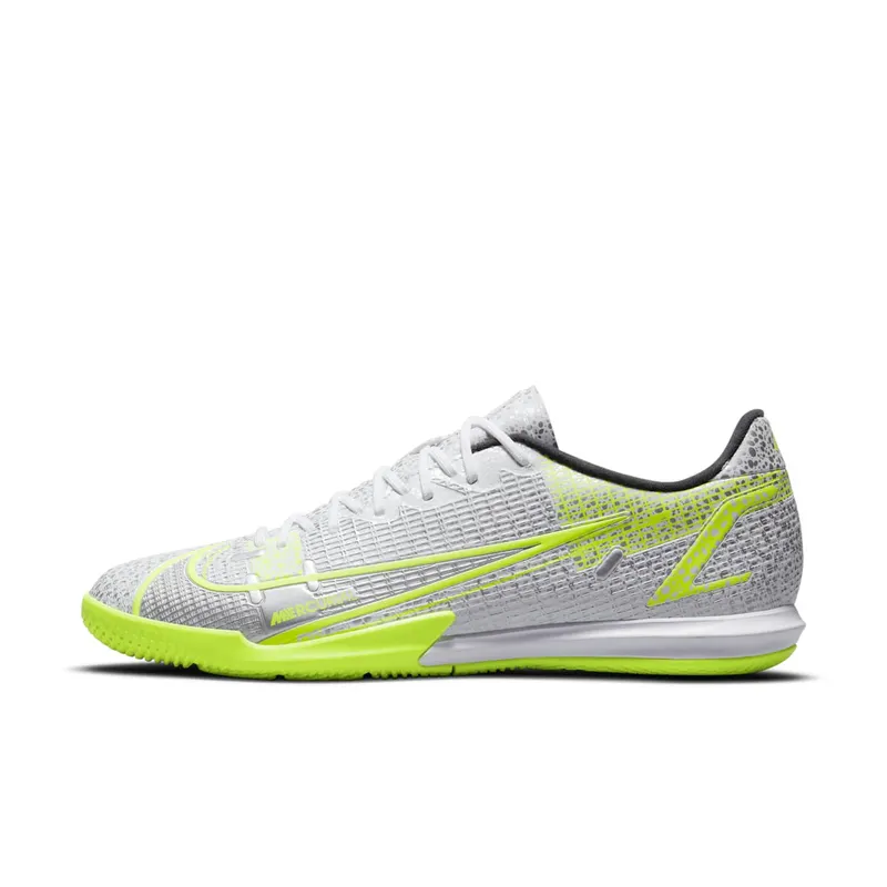 Nike Mercurial Vapor 14 Academy IC Metallic Silver Volt (CV0973-107)