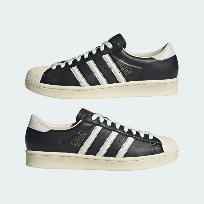 Adidas Superstar Vintage Core Black / Core White / Cream White (JQ3255)
