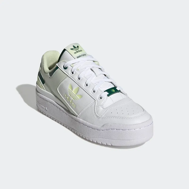 Adidas Forum Low Vegan Cloud White / Linen Green / Almost Lime (GY1894)