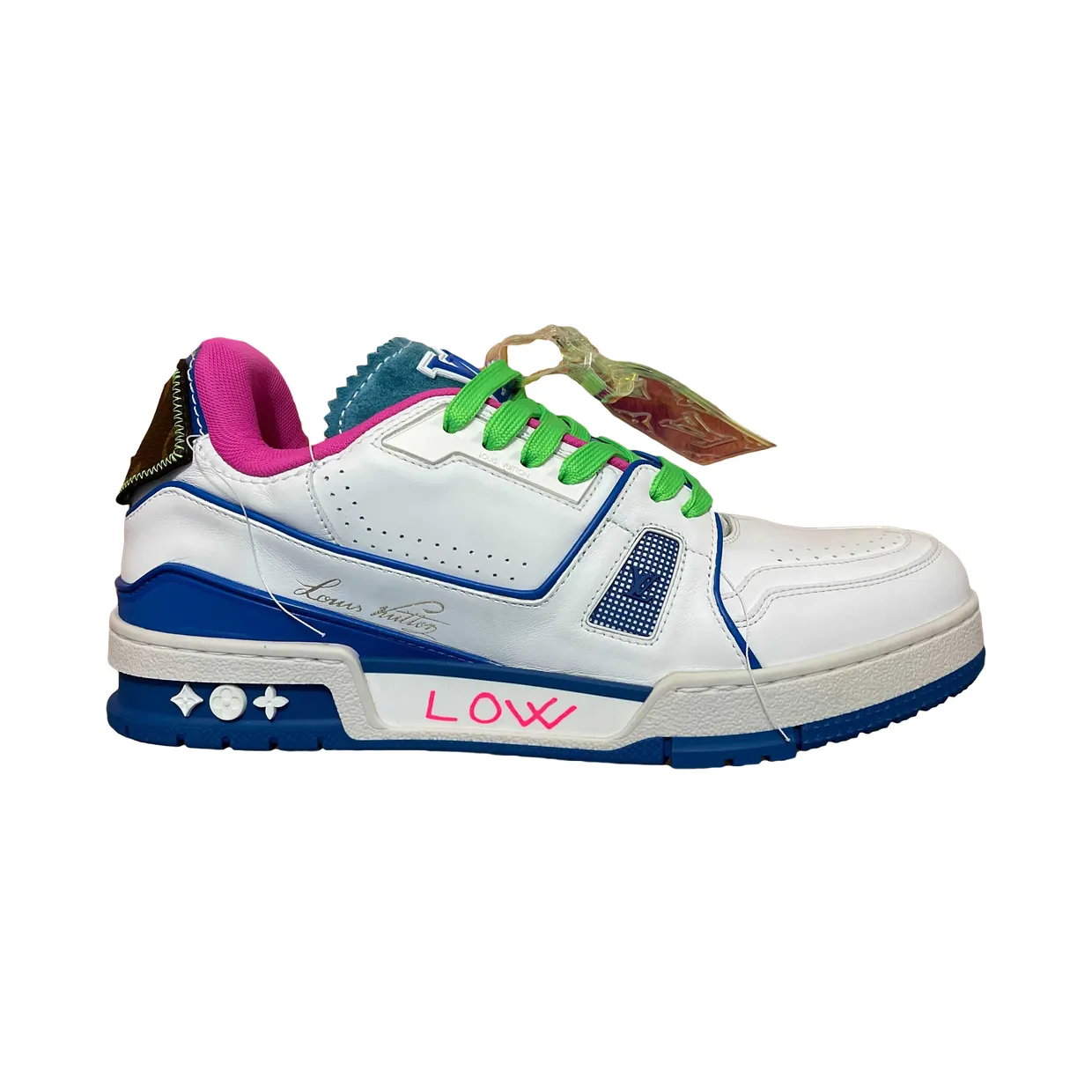 Louis Vuitton Trainer Neon Blue (MS0251)