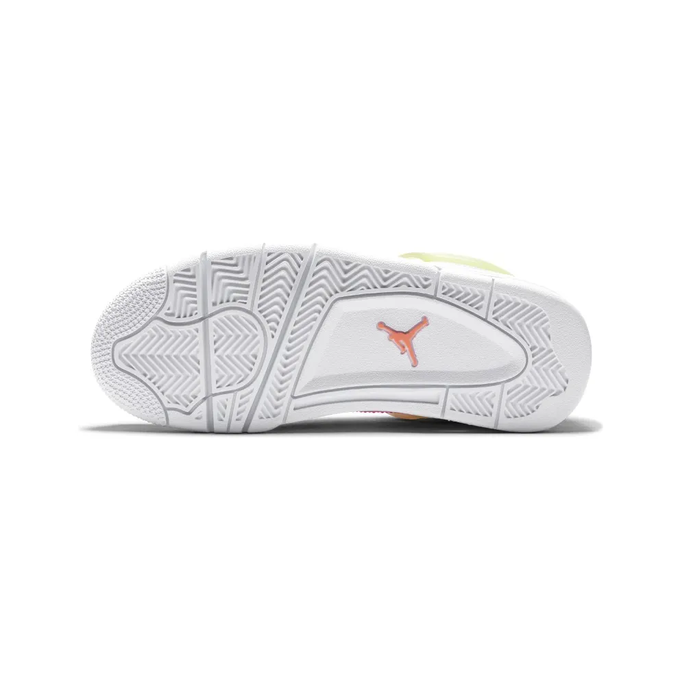 Jordan 4 Retro White Lemon Pink (GS) White/Lemon Venom-Pink Blast (CV7808-100)