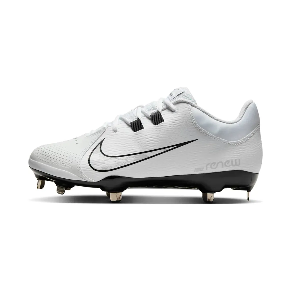 Nike Hyperdiamond 4 Pro White Black Wolf Grey (FZ0922-101)