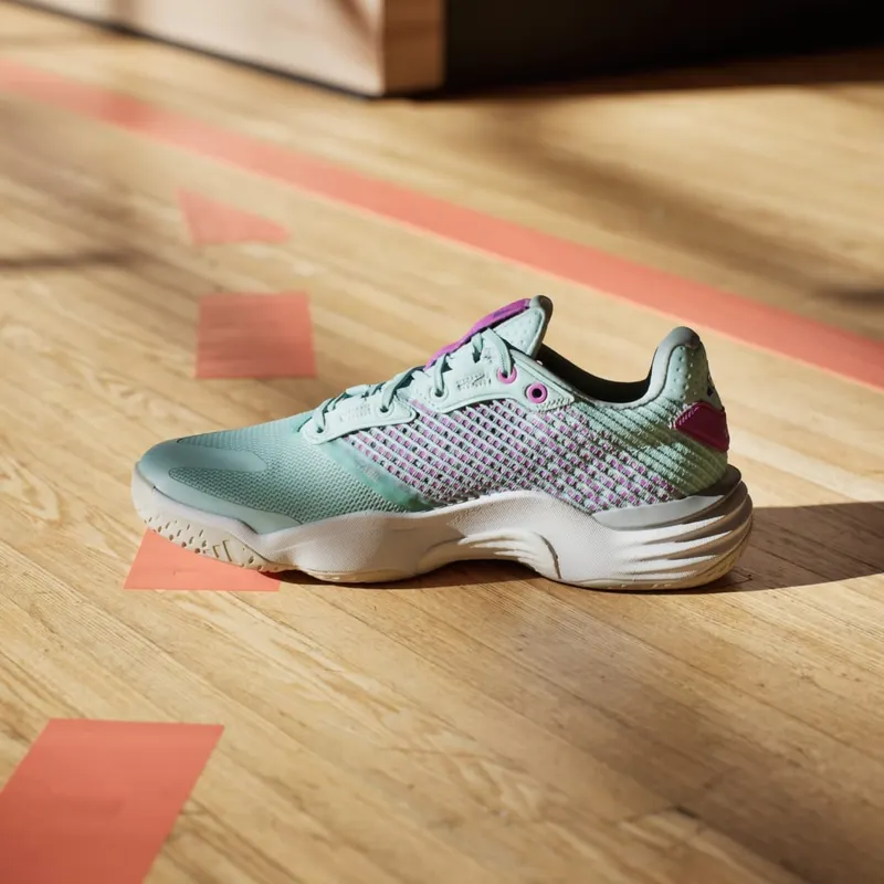 Adidas Stabil 16 Indoor Semi Flash Aqua / Cloud White / Purple Burst (IE3586)