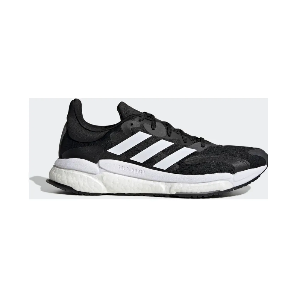 adidas Solarboost 4 Laufschuh Core Black / Cloud White / Grey Six (GX3038)