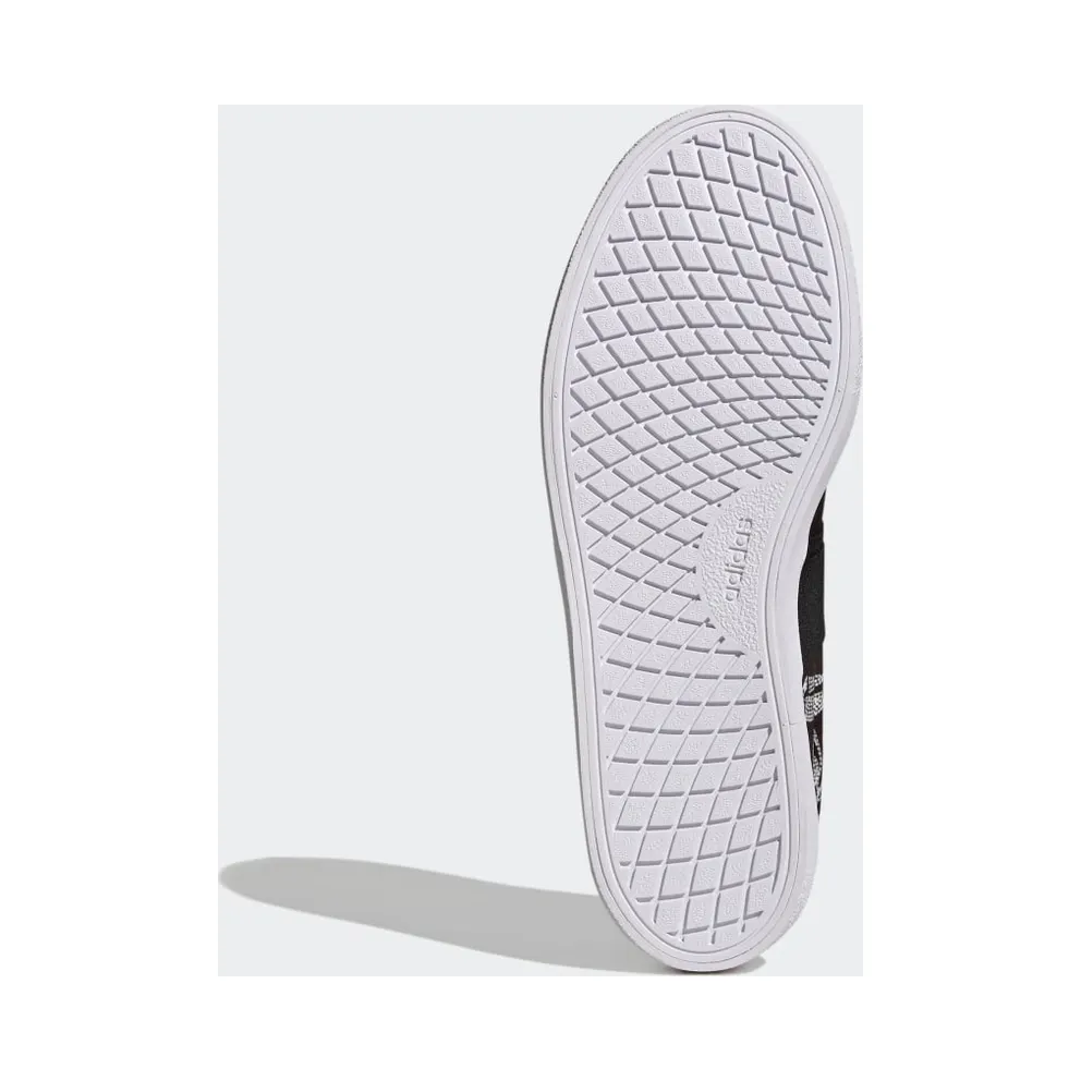Adidas Vulc Raid3r Lifestyle Skateboarding Slip-On Canvas Graphic Print Core Black / Signal Orange / Cloud White (GW4107)