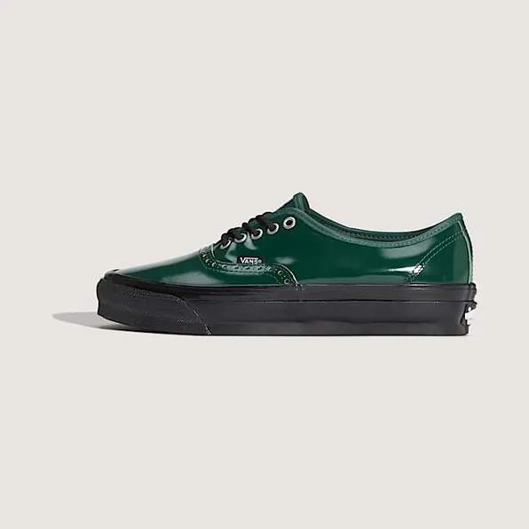 Vans OTW Authentic 44 Siped Vibram Gloss Leather Brogue Emerald Green (VN000V33H9B)