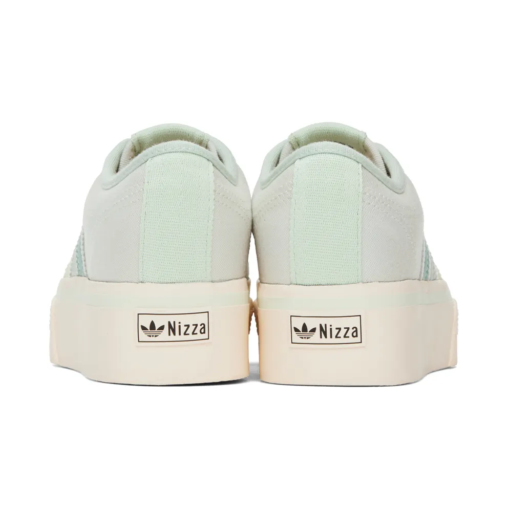 Adidas Nizza Platform Cream White / Almost Lime / Wonder White (GX4605)