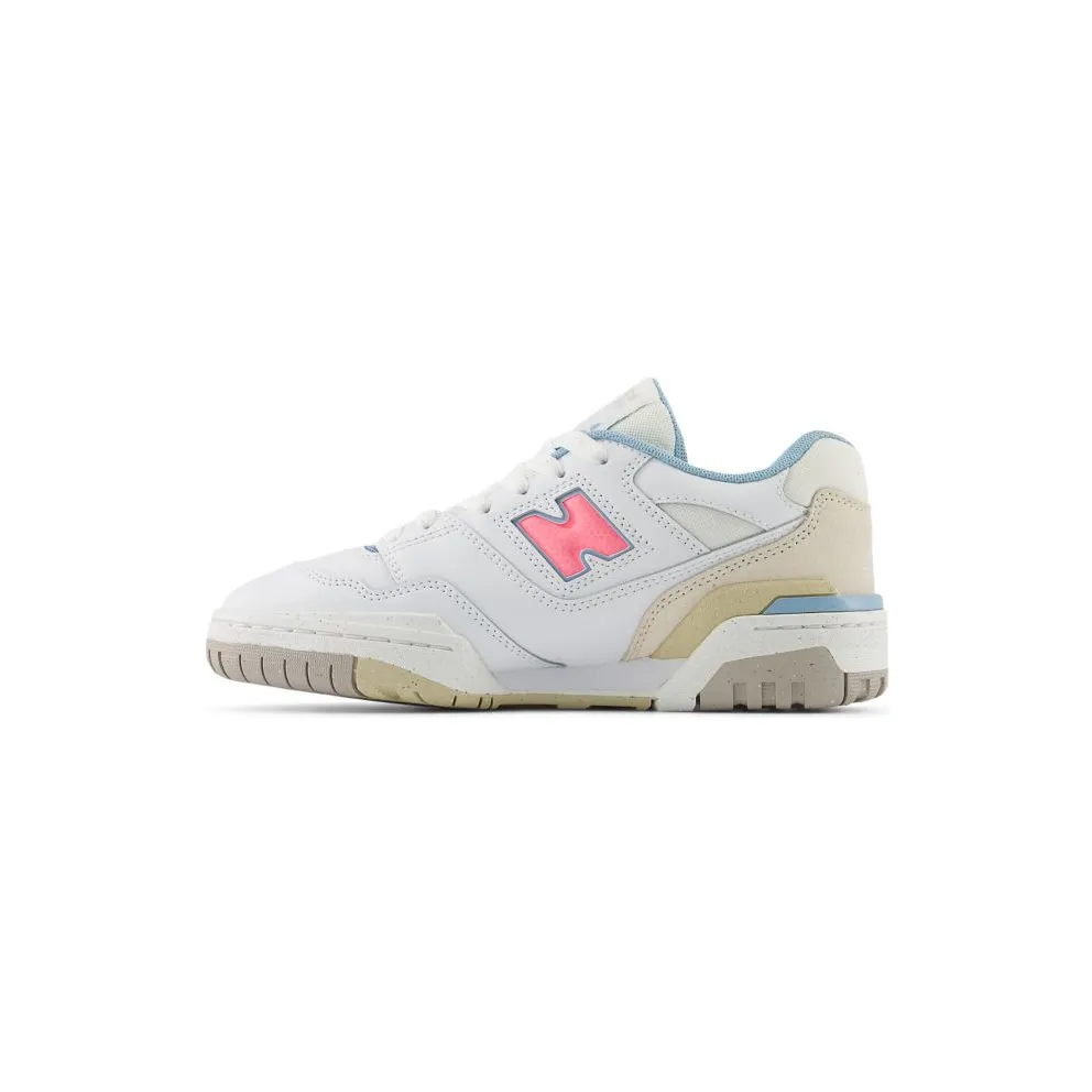 New Balance 550 White Ultra Pink (GSB550EP)