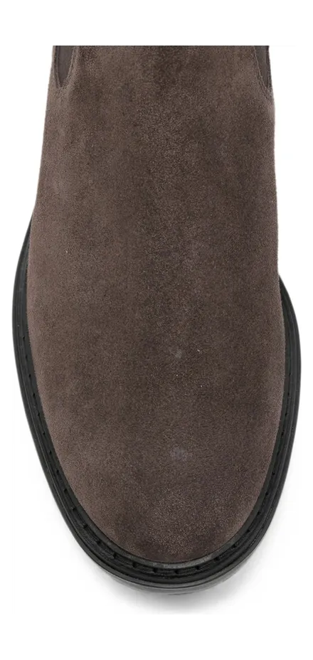 Hogan Suede Chelsea “Brown” (HXM7040GF00H G0S808) (4)