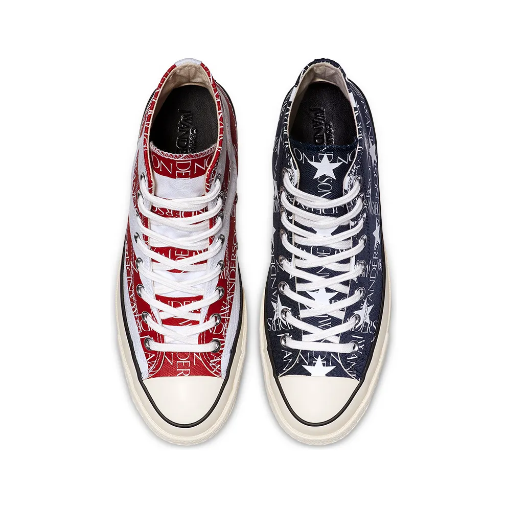 Converse Chuck Taylor All-Star 70s Hi JW Anderson Split Flag Mood Indigo/Garnet (164841C)
