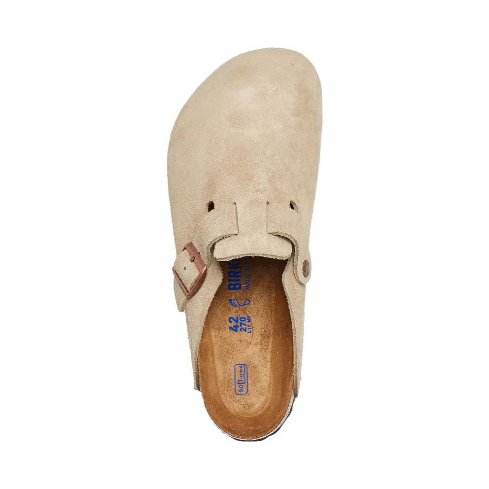 Birkenstock Boston Soft Footbed Suede Taupe (0560771)