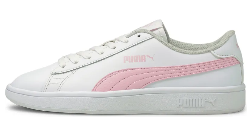 Puma Smash v2 Wit/Roze (365170-28)