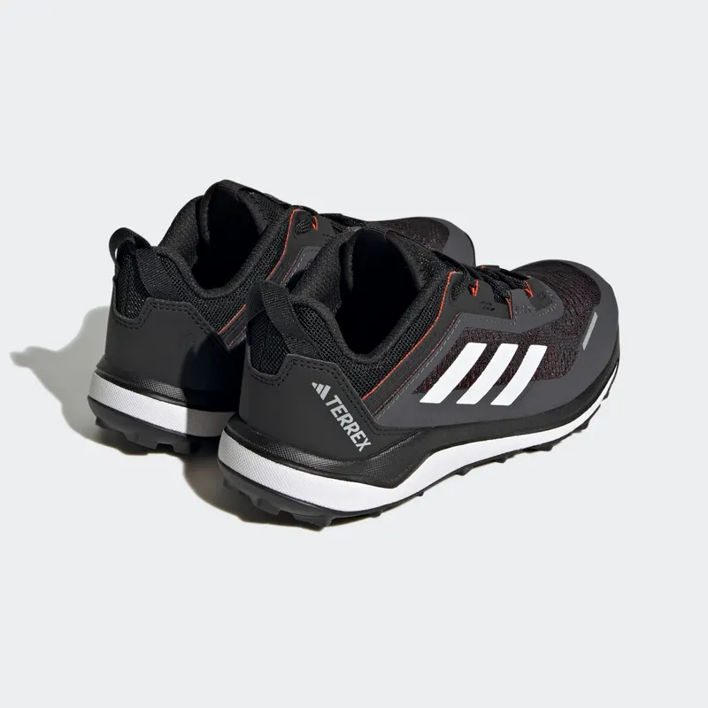 adidas Terrex Agravic Flow Trail Running Core Black / Crystal White / Solar Red (HQ3502)