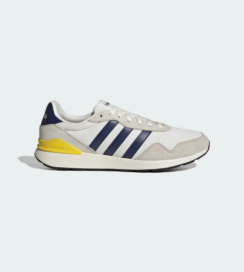 Adidas Run 60s 4.0 Core White / Dark Blue / Off White (JR7490)