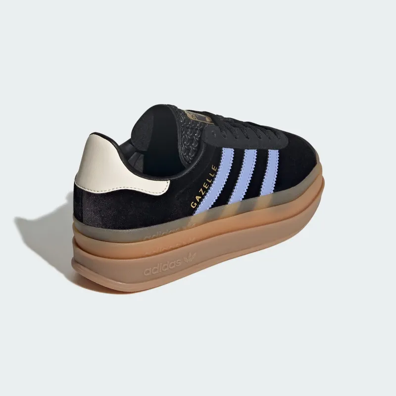 Adidas Gazelle Bold Kids Core Black / Blue Spark / Wonder White (JR5965)