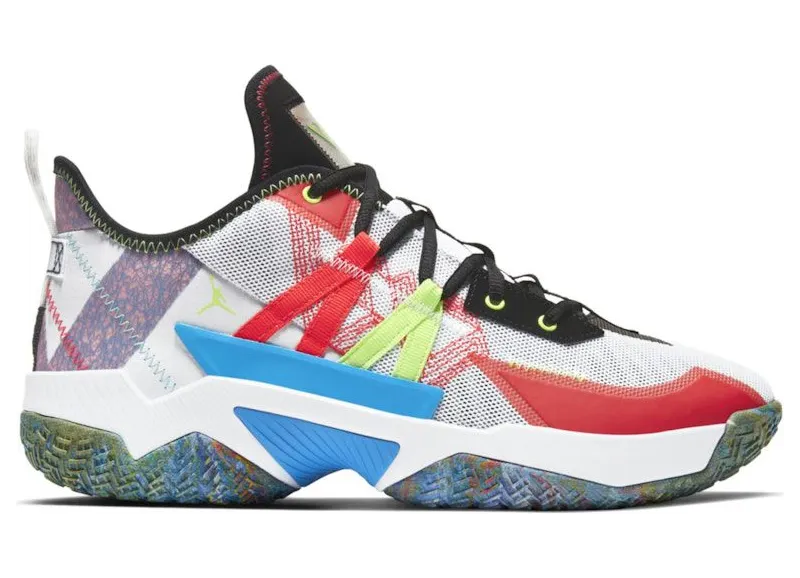 Jordan Westbrook One Take 2 White Multi (CW2458-101)