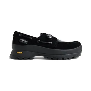 Sperry 3-Eye Vibram Turn-Lock Lug Boat Pleasures Black (14166818)