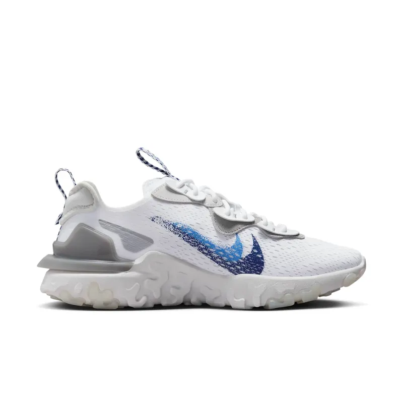 Nike React Vision White Double Blue Swoosh (FJ4231-100)
