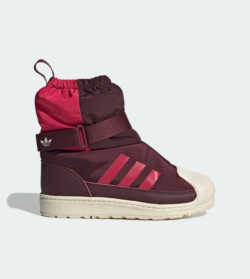 Adidas Superstar 360 Winterized Boot Kinderen Maroon / Wonder White / Ruby Red (JR5804)
