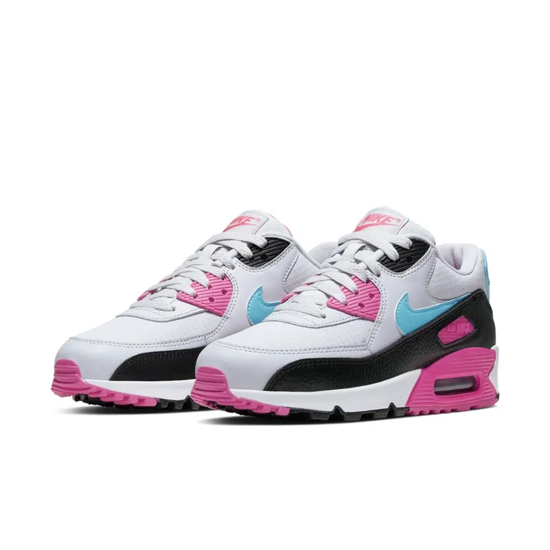 Nike Air Max 90 South Beach Pink Teal (W) Grey/Teal-Pink (325213-065)