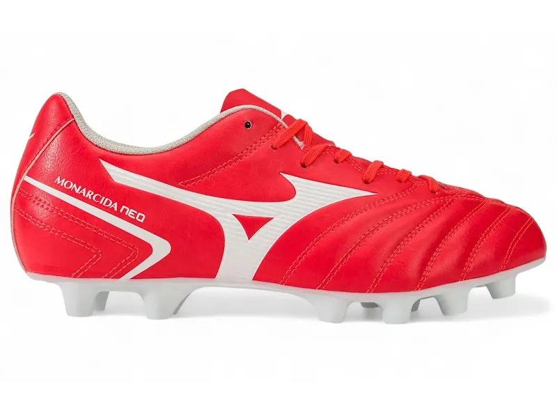 Mizuno Monarcida Neo II Select FG Flery Coral White (P1GA232564)