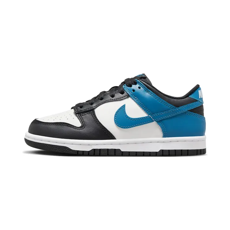 Nike Dunk Low GS “Summit White / Black / White / Industrial Blue” (DH9765-104)