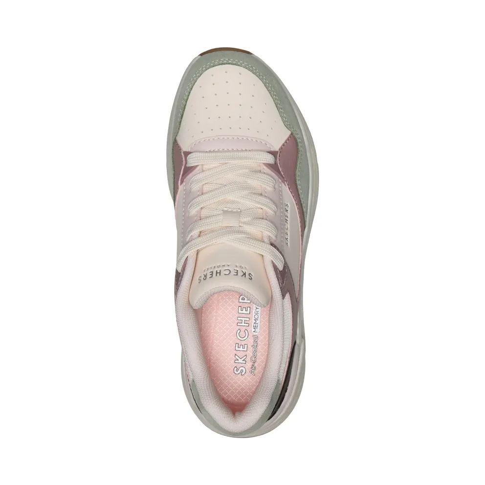 Skechers Rovina Lite – Cool Two The Core Sneaker Pink/Groente
