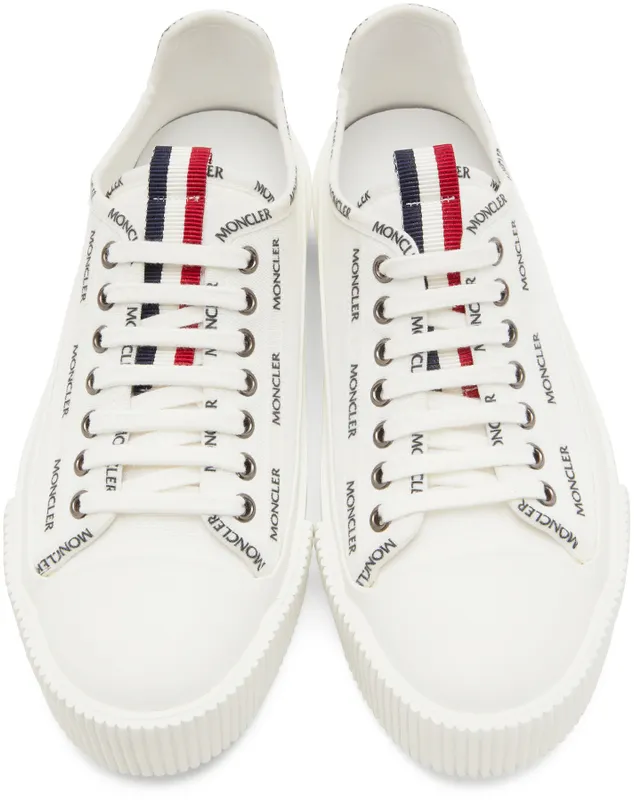 Moncler Off-White Canvas Glissiere (4M738 – 40 – 02SS9)