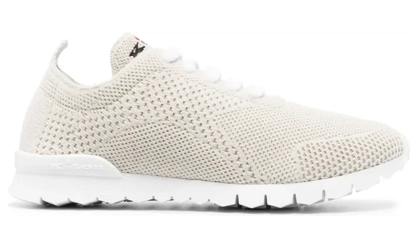 Kiton Geperforeerde sneakers – Beige (DSSFITSN0084701)