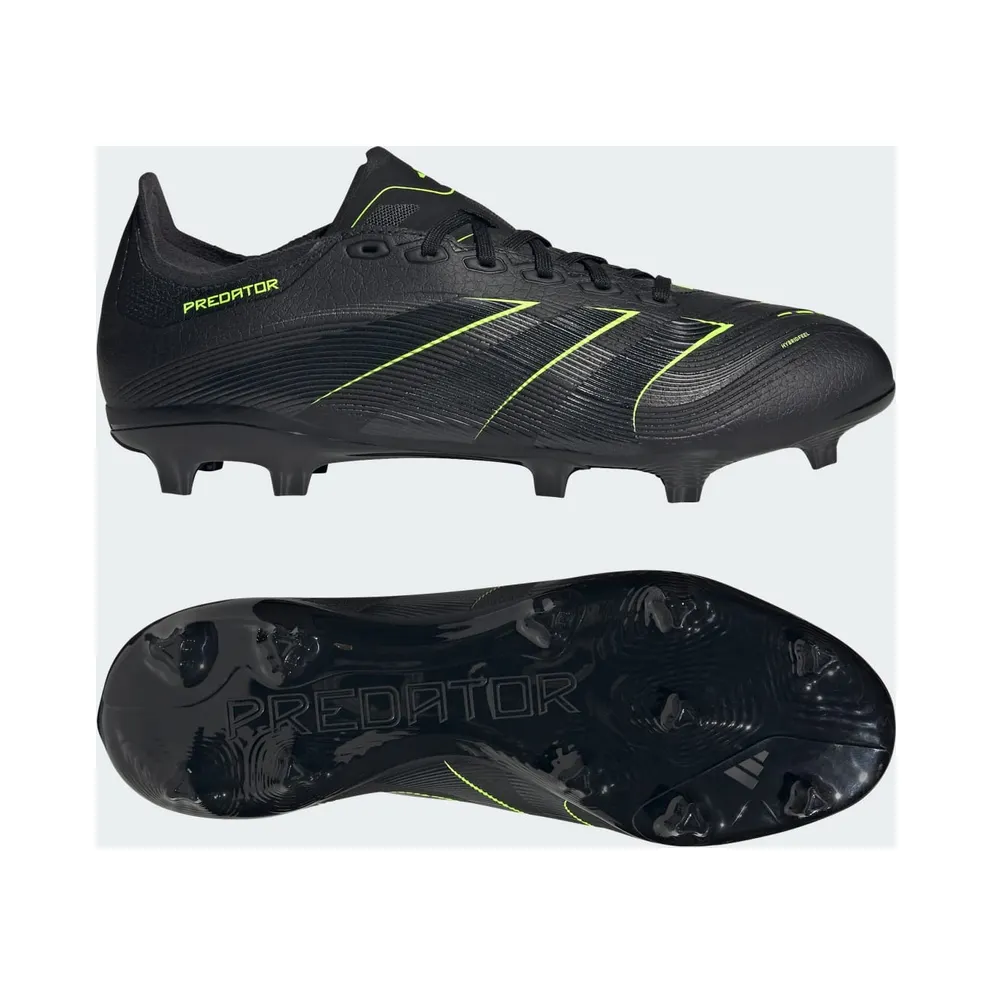 adidas Predator League FG/MG Core Black Carbon Lucid Lemon (JI1118)