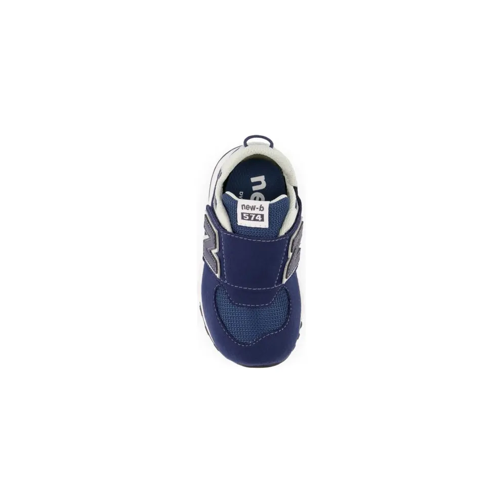 New Balance 574 Hook and Loop Navy White (NW574NV)