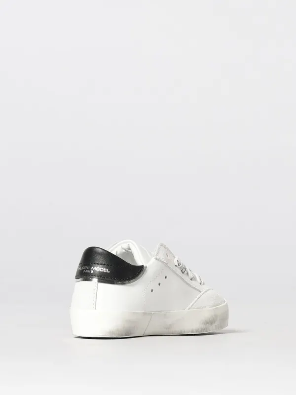 Philippe Model Junior Leather Sneakers Philippe Model White (832712) (2)