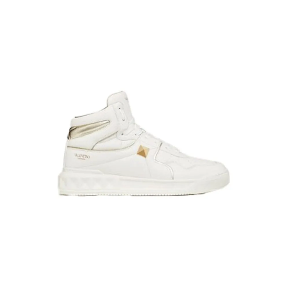 Valentino Garavani One Stud High-Top White Silver (WW2S0CX1RUSL71)