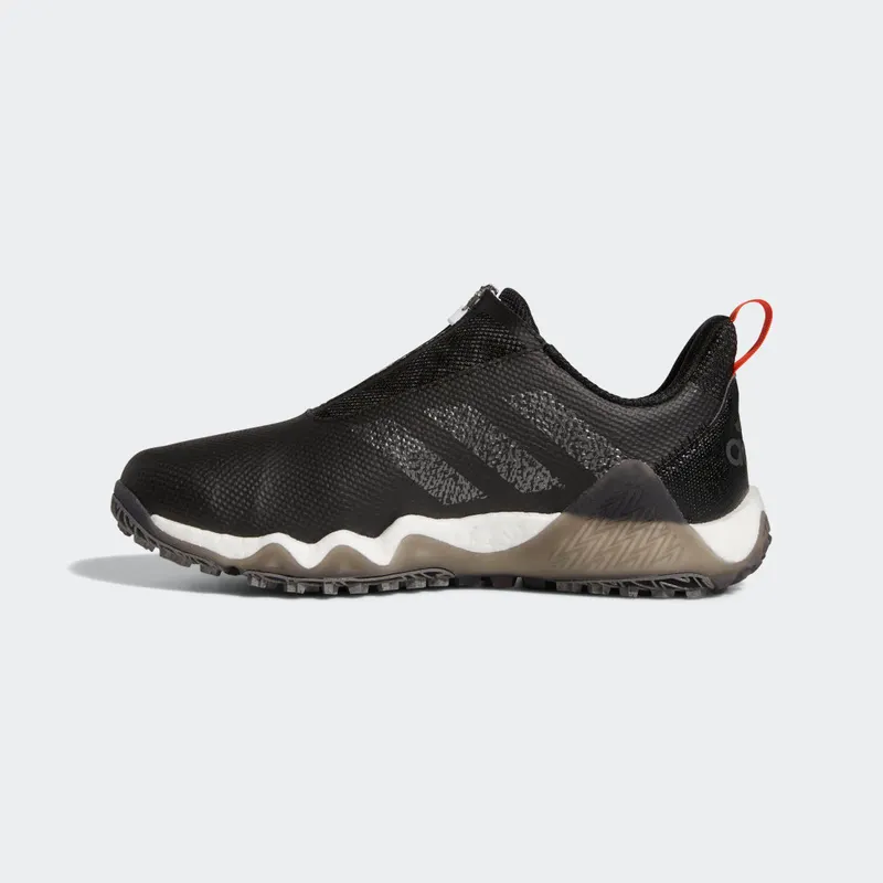 Adidas Codechaos 22 BOA Spikeless Core Black / Dark Silver Metallic / Impact Orange (GX3937)