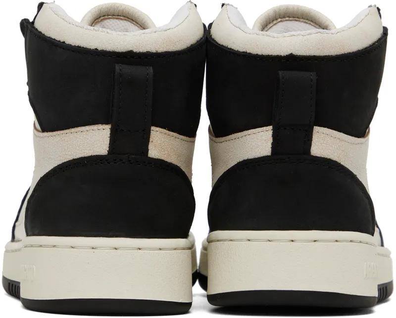 Axel Arigato Beige & Black Dice Hi Sneakers (F0003021)